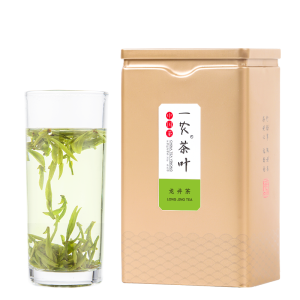 一农茶叶特级雨前龙井茶100g金方罐 鲜嫩采摘 浙江龙井茶