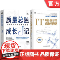 套装 IT项目经理成长手记+质量总监成长记 套装全2册 IT项目经理职业规划 缺陷过程管理方法 项目管理质量管理书籍