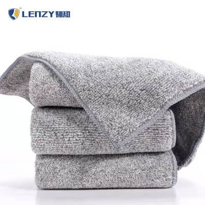 LENZY 韧知 抹布 浅灰色(20*20cm)/块