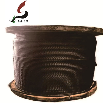 圣鑫SX光面钢丝绳 6×37+FC-15 米