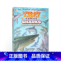 Sharks 鲨鱼 [正版]英文原版科普读物 科学漫画系列太阳系 Science Comics Solar System