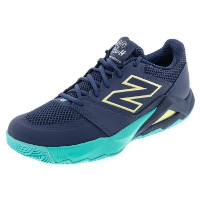 新百伦(New Balance)男款FuelCellDelray2E宽度网球鞋海军蓝与米 ROYAL 45