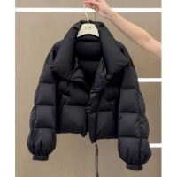 2025年新款棉服女冬短款韩版小个子设计感棉袄外套宽松加厚棉衣潮