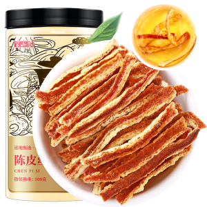 半山农 陈皮丝 100克/瓶 新会老陈皮干茶 陈皮丝 橘皮 养生茶叶花草茶泡水