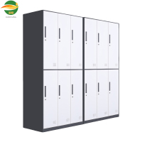 鹍翔灰白六门更衣柜185X90X50CM/个
