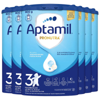 [6罐装]Aptamil德国原装进口爱他美经典版3段10-12个月婴幼儿配方奶粉800g