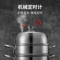 十八子作HM-204-28ZG源味系列蒸锅28cm