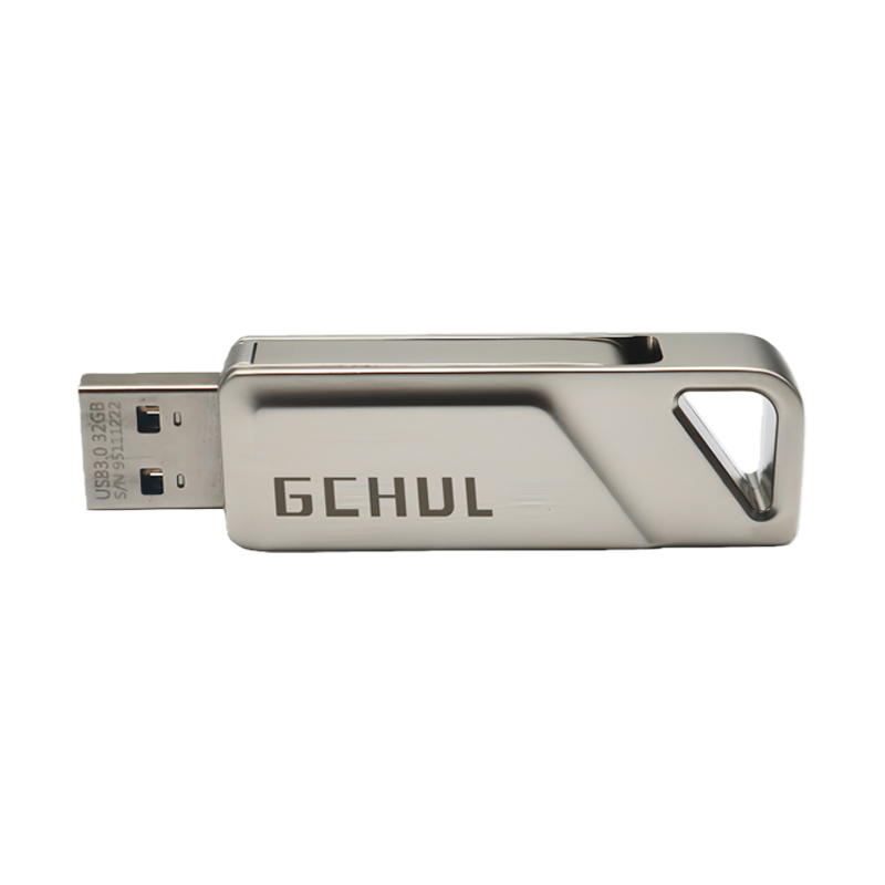 杰储(GCHUL) U100 深海系列 128G USB3.2 超高速固态闪存U盘/优盘 (计价单位:个) 银色
