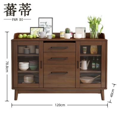 蕃蒂 餐边储物柜 两门120*40*78.8cm 台