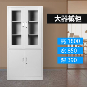 帅畅钢制文件柜办公资料柜档案柜财务凭证柜带锁储物柜铁皮柜书柜