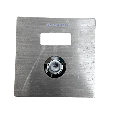 LONMATE 大小便感应器面板+按钮10.5×10.5cm 一个