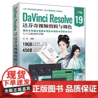 DaVinci Resolve 19达芬奇视频剪辑与调色 王岩 9787302685968 清华大学出版社