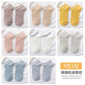 袜子女夏季薄款船袜女韩版短袜浅口女袜子ins日系透气