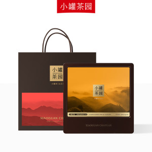 [小罐茶]小罐茶园 悦享系列四时福饮组合茶32袋装 共128g 滇红茶普洱熟茶茶叶泡水喝