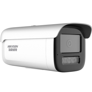 海康威视(HIKVISION) DS-2CD2T4SE-K 4MM 臻全彩筒型网络控摄像头 枪机 (单位:台) 白色