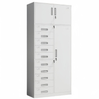 攸形多斗抽屉柜三门十斗850*390*1850mm台