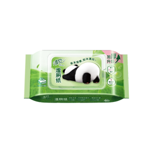 清风 草本1层湿厕纸 40片6包一箱