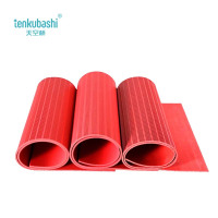 天空桥 绝缘垫 红色条纹5mm*1m*5m 卷