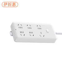 伊折惠 YZHGW-0913 总控6位3米 插排 (计价单位:个) 白色
