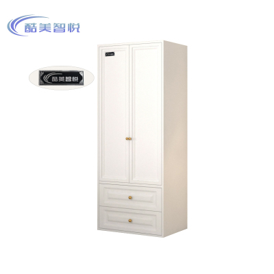 酷美智悦 钢制双门衣柜800*550*2000mm+抽屉 KM-JZ416 个