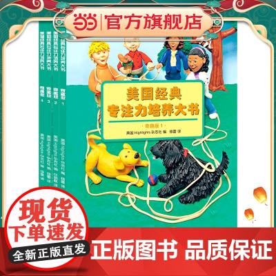 美国经典专注力培养大书 : 奇趣版(全4册)