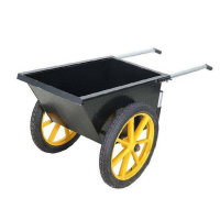 众城应鑫 双轮推沙车 外双轮带翻斗 台