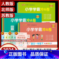 [2本]语文+数学(人教版)❤️ 五年级下 [正版]2024小学学霸冲a卷一年级二年级三四五六年级上册下册语文数学英