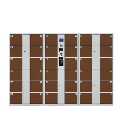 晋舰电子存包柜商场超市智能物品寄存柜员工衣物储存柜 36门红外条码