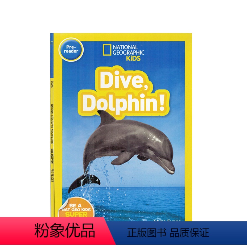 [正版]进口英文原版绘本National Geographic Kids pre-Readers:Dive, Dolp