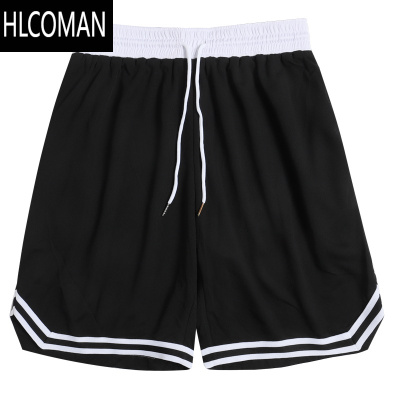 HLCOMAN美式DNA篮球裤速干训练五分裤潮流宽松不过膝短裤男运动跑步健身