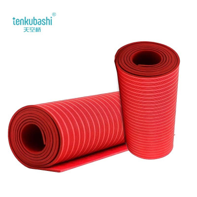 天空桥 绝缘地垫 红色条纹8mm*1m*5m 卷