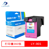 兰韵 901彩色墨盒 适用惠普J4580/J4660/4500