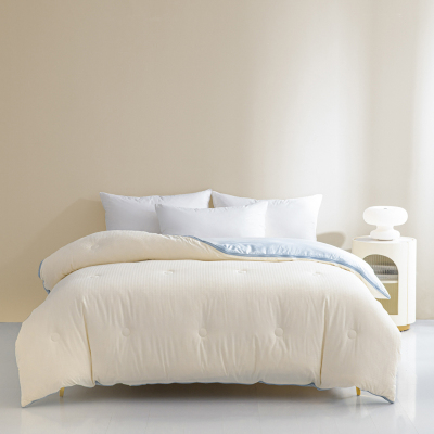 汉司家纺 提花子母被拉链款 150*200cm 3+6斤 (计价单位:件) 奶蓝色