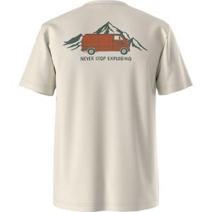 男士短袖户外图案速干T恤北面舒适透气休闲款可内搭旅行野营