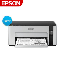 爱普生(EPSON)M1108黑白墨仓式打印机学生作业家用办公小型环保墨仓易加墨水联供黑白喷墨打印机文档文件打印 套餐3