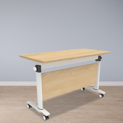 初嘉 CJ折叠培训桌带轮长条桌会议桌可移动办公桌培训学习桌D款1.6米