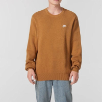 NIKE耐克运动休闲舒适针织圆领男装毛衣FQ2913-224 D
