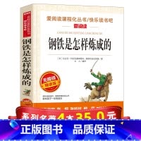 [正版]系列4本35钢铁是怎样炼成的初中原著 初中生八年级课外书必读 人教版下册经典书目儿童读物小学生阅读书籍 怎么练