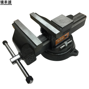 锦丰诚 台虎钳重型旋转式台虎钳 100mm(4寸) 台