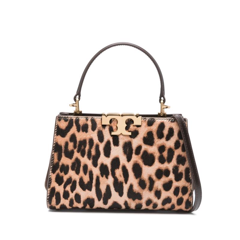 托里.伯奇(TORY BURCH)女款迷你牛皮拼接动物纹手提斜挎包 concea