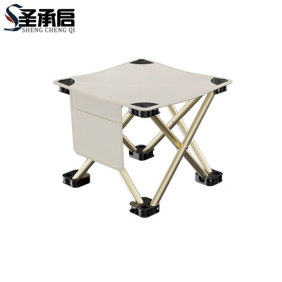 圣承启 小马扎 特大号带侧兜 把