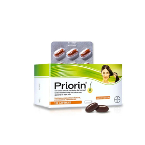 Priorin拜耳养发胶囊增发神器生发固发防脱掉发丰盈生发胶囊120粒