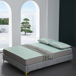 弗切尔珀榕纯色凉感盛夏系列冰丝席三件套