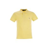 Polo Ralph Lauren立体纹路polo衫男短袖两扣设计纹理透气商务休闲衬衣