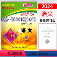语文 小学升初中 [正版]2024孟建平小升初名校初一新生分班(摸底)考试卷语文人教版毕业升学试卷小学六年级语文总复习测