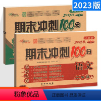 [正版]2023新版期末冲刺100分二年级上册试卷人教版语文+北师版数学 小学2年级同步单元测试卷期中末检测复习模拟考