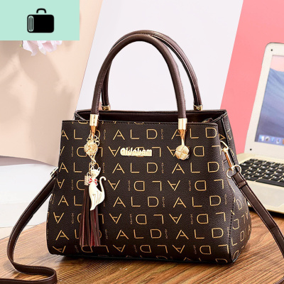 送母亲包包女2020夏季新款中年女包潮百搭时尚单肩斜挎妈妈手提包NEW LAKE女斜挎包