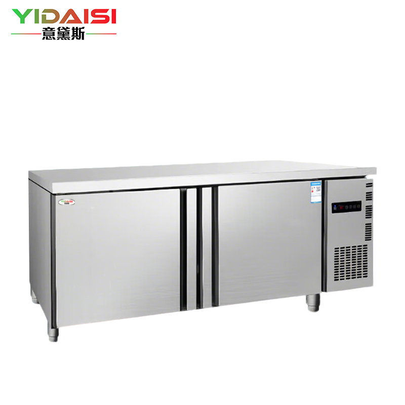 意黛斯(YIDAISI) 工作台 卧式 侧开门 银色 YDS-ZLGZT-1.8D全冷冻款486L电冰箱 直冷款