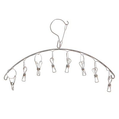 满99减30元-家用不锈钢防风多夹晾衣架内衣袜子内裤晒衣夹多功能衣服晾晒夹子574008824894