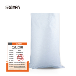 金龙航白色覆膜编织袋70*130cm-70g条